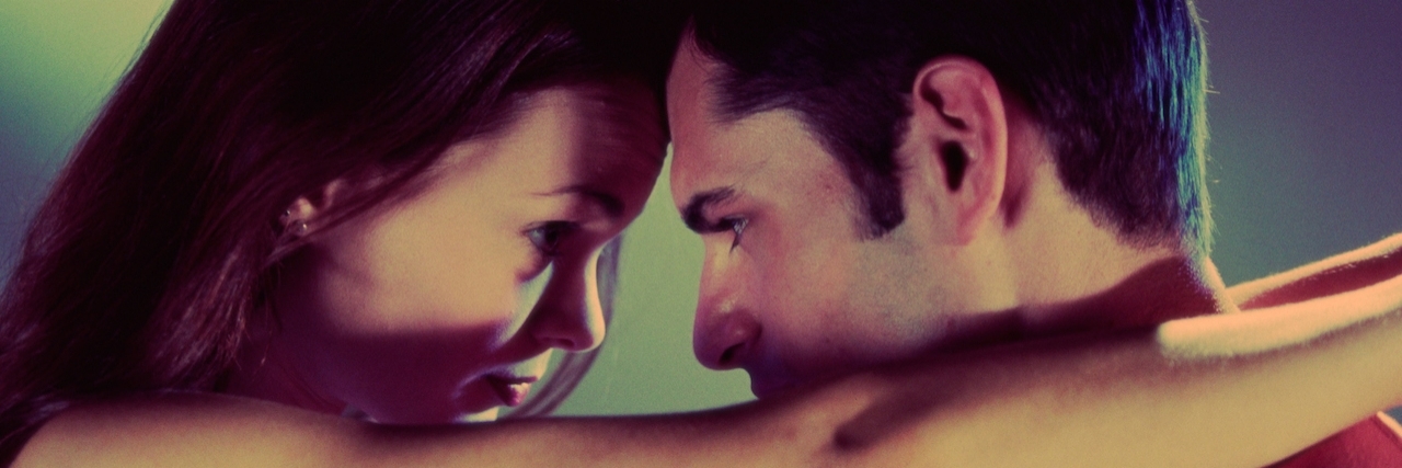 How to Help When Your Partner Has Depression young couple staring at each other