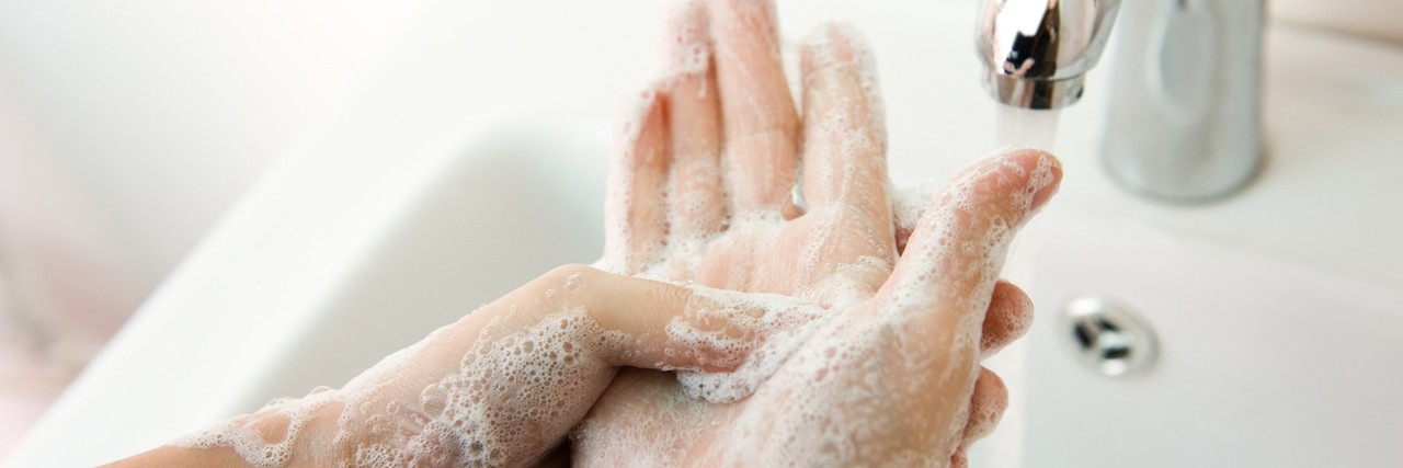When You Have a Bad Day With Obsessive Compulsive Disorder a woman washing her hands