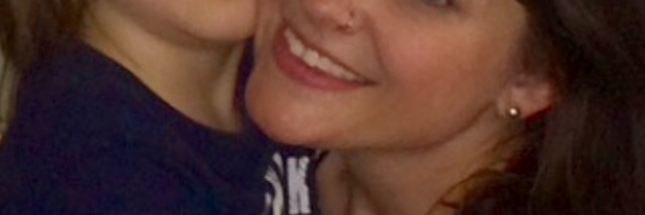 Why I Still Carry My 5-Year-Old Son on the Autism Spectrum Jen holding her son