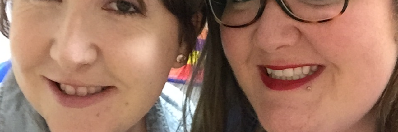 Thank You to My Support System, From Someone With Chronic Illness Samantha and her friend