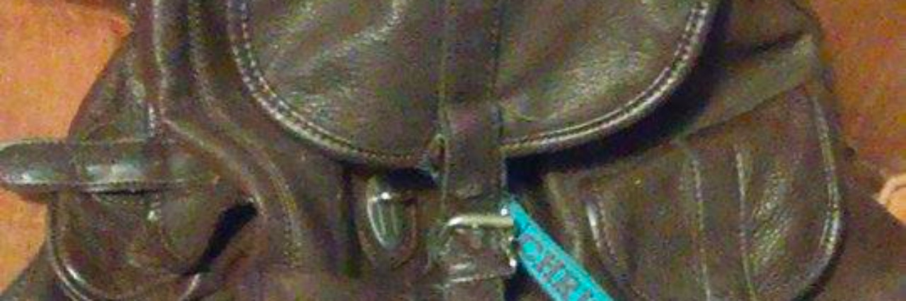 Why I Don't Have My 'Little Anxiety Backpack' Anymore a brown leather backpack