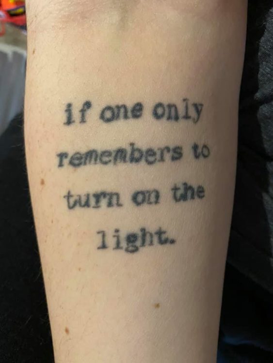 Today I got a tattoo of my favorite quote from my favorite Sonic game (pls  don't judge me🤣) : r/SonicTheHedgehog