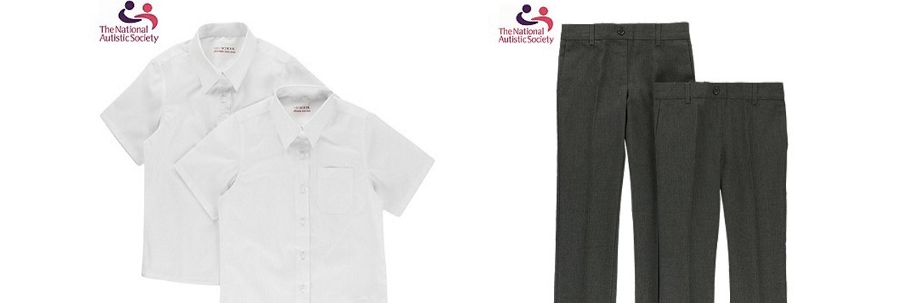 Marks & Spencer Create School Uniforms for Kids With Autism Shirts and Trousers designed for kids with autism