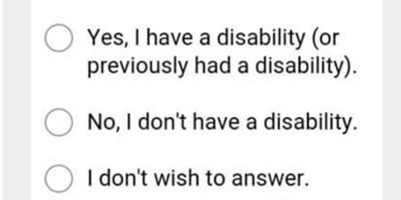 Disability Disclosure When Applying For Jobs The Mighty
