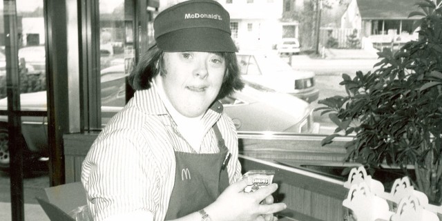 Freia at McDonald's 1984
