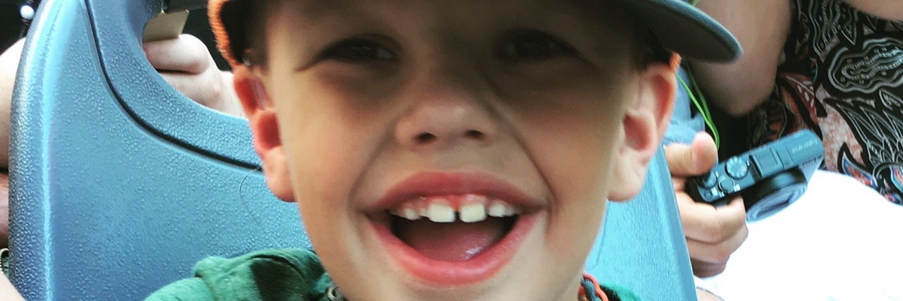 How Having an Aide Can Help Children With Special Needs ollie smiling