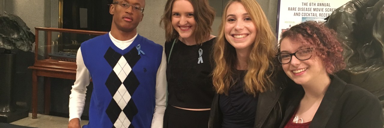 Emily with her fellow advocates in DC