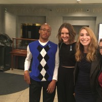 Emily with her fellow advocates in DC