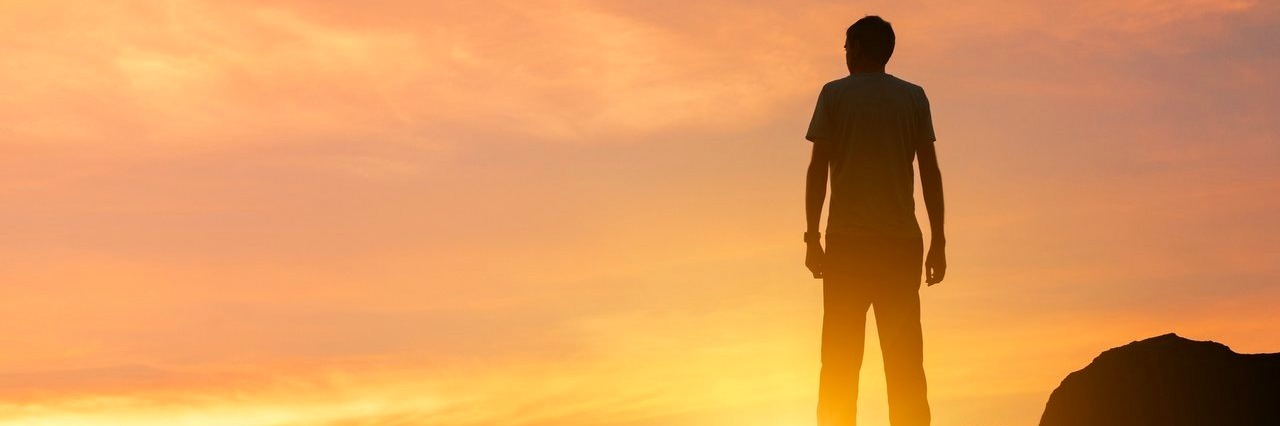 Sarcoidosis: What a Stranger’s Death Taught Me About My Diagnosis man looking at the sunset