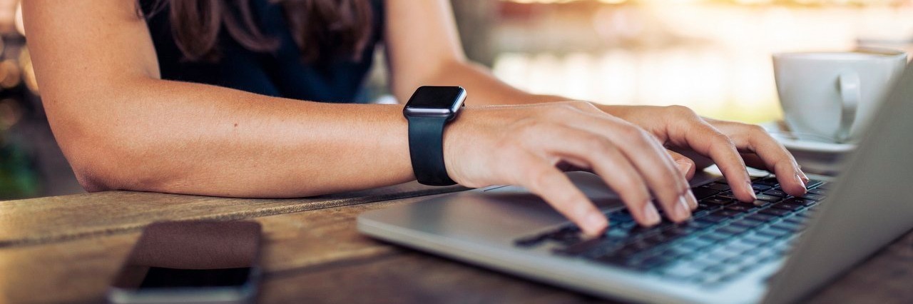 Sharing Stories About My Chronic Illnesses woman working on a laptop