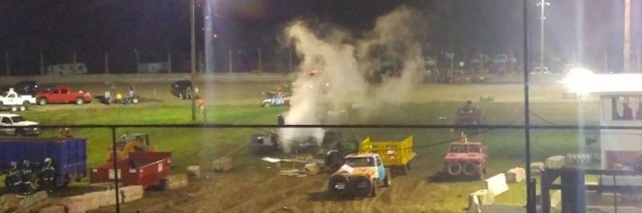 Taking a Day Off From My Chronic Illness demolition derby