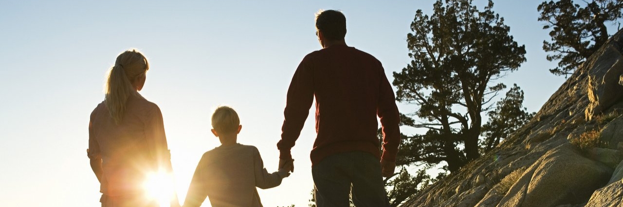 Advice for Parents of Children Just Diagnosed With Type 1 Diabetes Family watching sunset