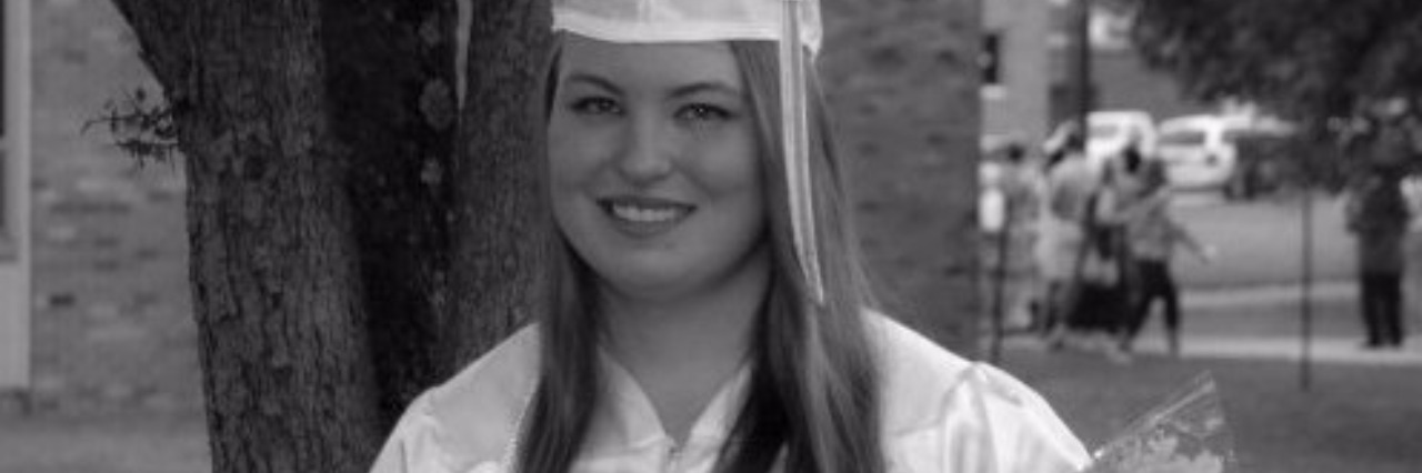 Going to High School With an Undiagnosed Condition Nora Wagner on her high school graduation day