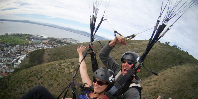 How I Learned to Lose Control Living With Crohn's Laura paragliding