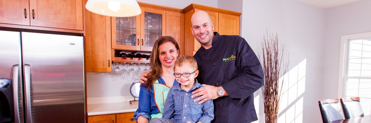 The Bombacinos Create Real Food Blends for Their Tube-Fed Son Julie, Tony and AJ Bombacino