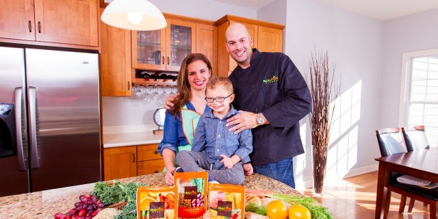 Parents, Julie and Tony Bombacino, Create Real Food Blends for Their Tube-Fed Son Julie, Tony and AJ Bombacino