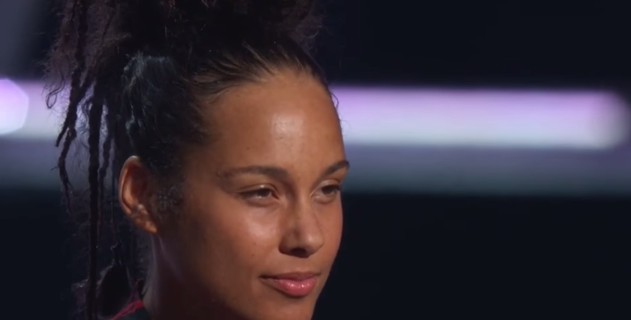 alicia keys at the mtv video music awards