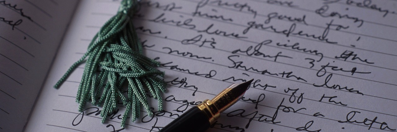 A Letter to an Uncle Who Died by Suicide Writing in Journal