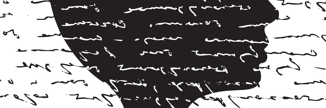 Phrases That Stigmatize Mental Illness: What Not to Say words written across a silhouette of a head