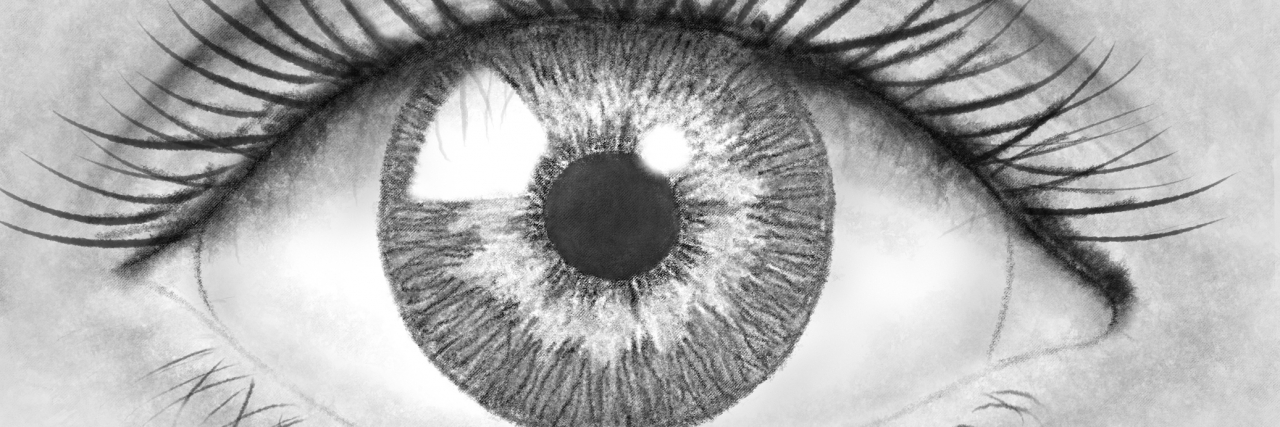 Feeling Tired and Exhausted With Bipolar II Disorder Beautiful pencil drawing eye