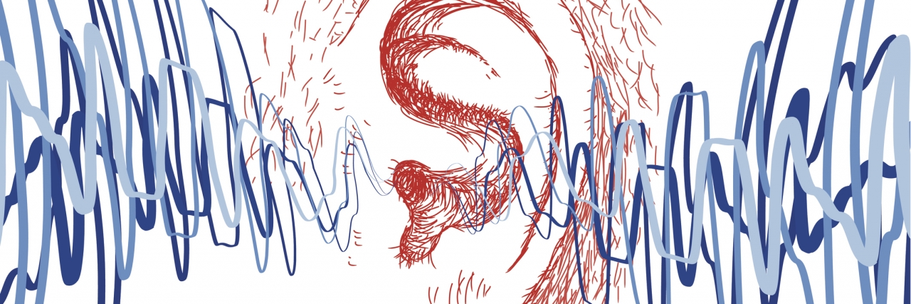 Auditory Processing Disorder (APD): What Do I Hear? illustration of a human ear