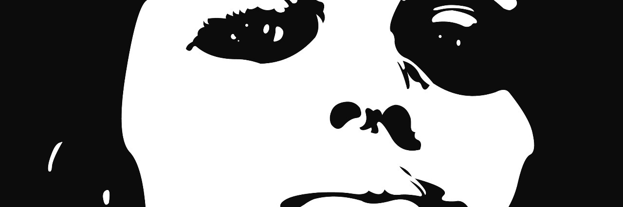 Rebuilding After Abuse and Trauma: 'Broken but Not Done' black and white drawing of woman's face