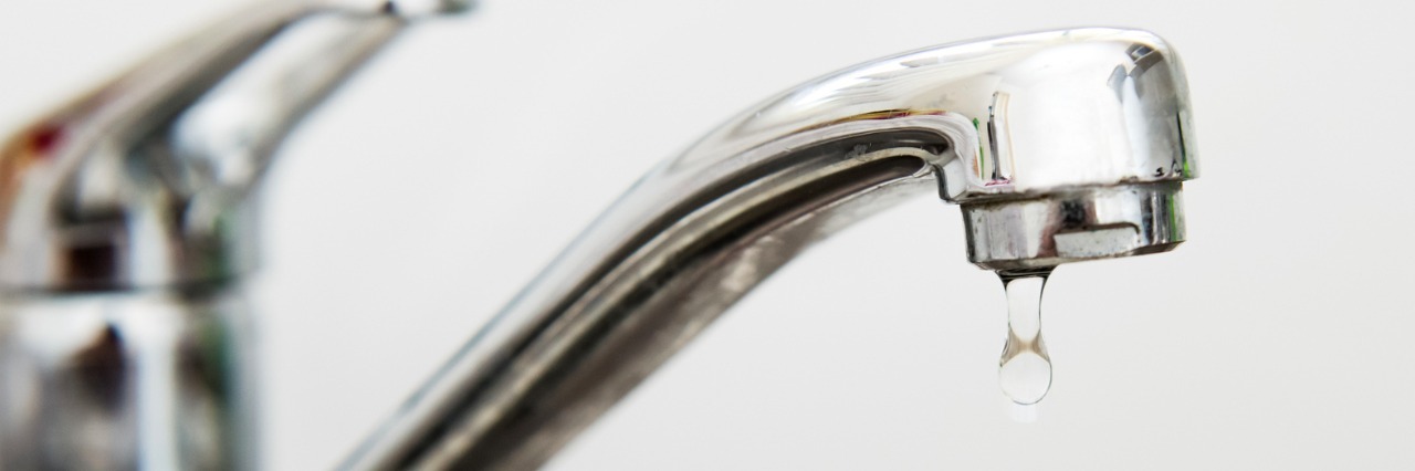 What to Consider Before Offering Advice About a Chronic Illness Leaky silver faucet over a sink