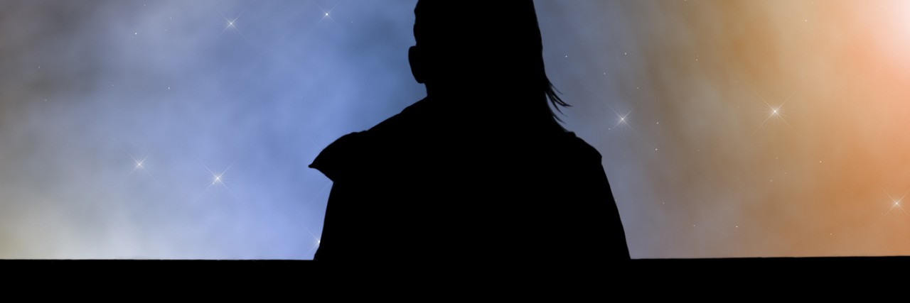 Being an Autistic 18-Year-Old and Feeling Pressure About Change Illustration of a woman watching the stars