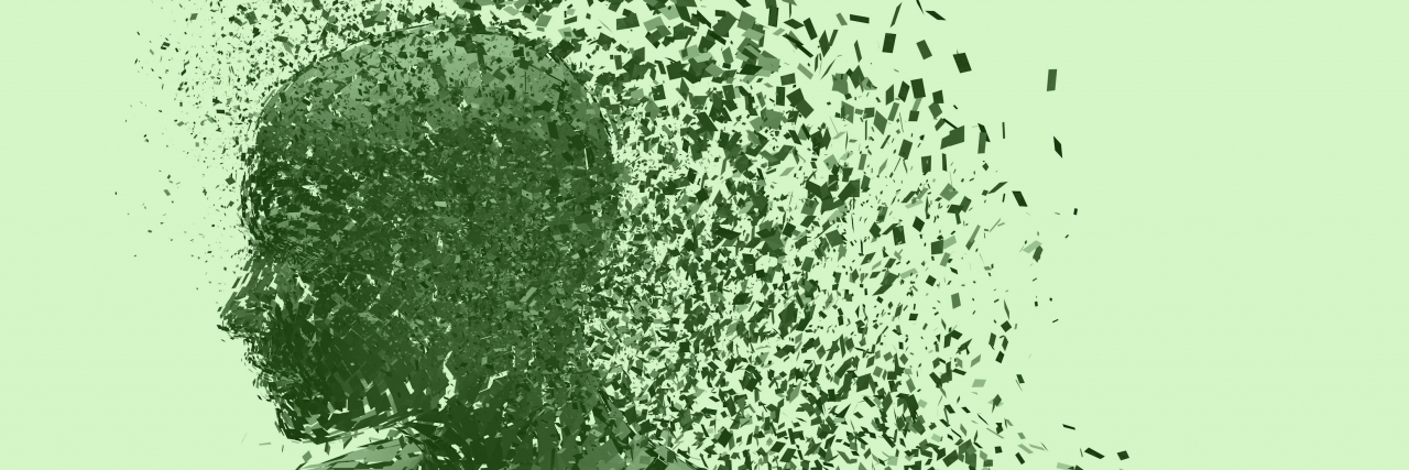 Don't Call Your Partner With Anxiety 'Crazy' stressed person abstract concept isolated