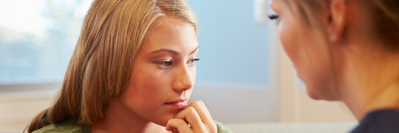 Why You Shouldn’t Wait Until You’re Ready to Get Therapy girl sitting with her therapist