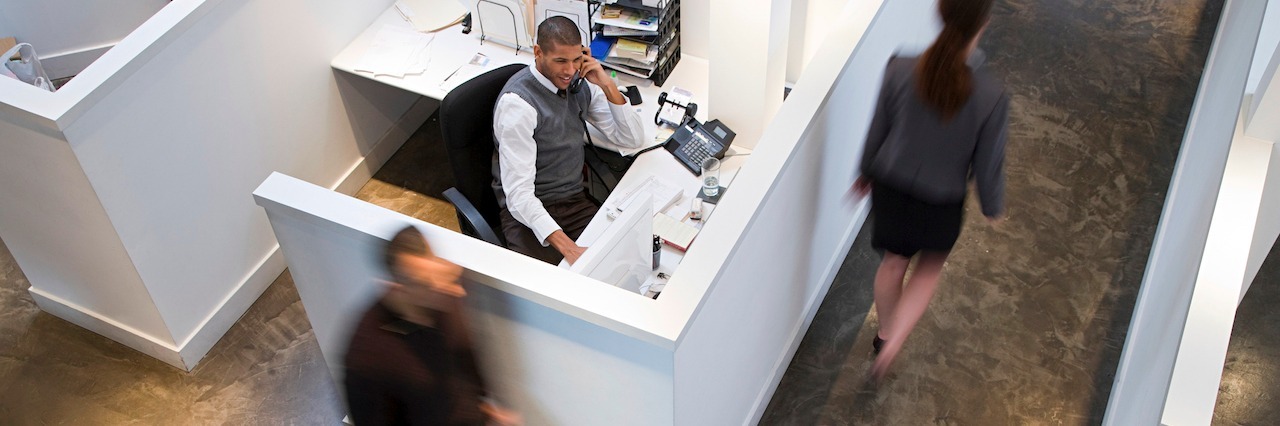 Working at an Office With Schizoaffective Disorder people working in an office