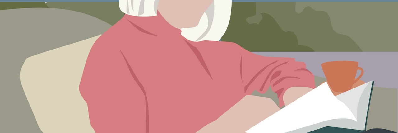 Tips Highly Sensitive People Dealing With Anxiety Woman sitting and reading a book