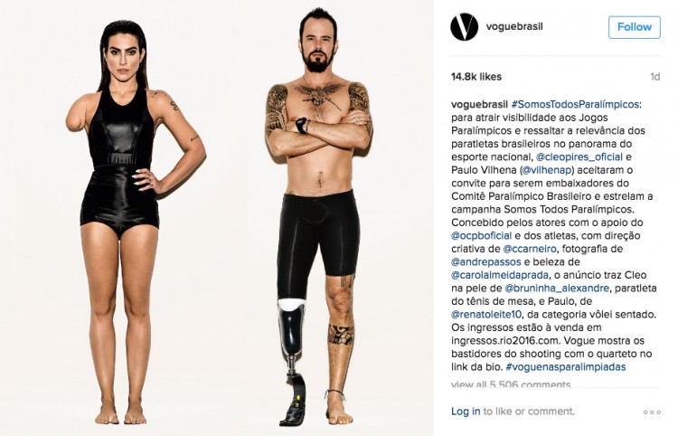 Vogue Brazil photoshopped campaign