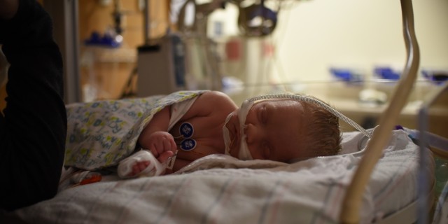 When Dark Thoughts Flooded My Head After My Child's Diagnosis natalie's son in the hospital