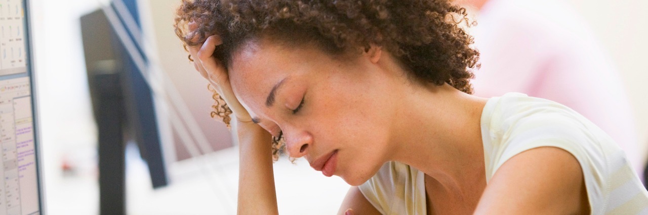 Why I Don't Like the Name Chronic Fatigue Syndrome woman resting head on arm