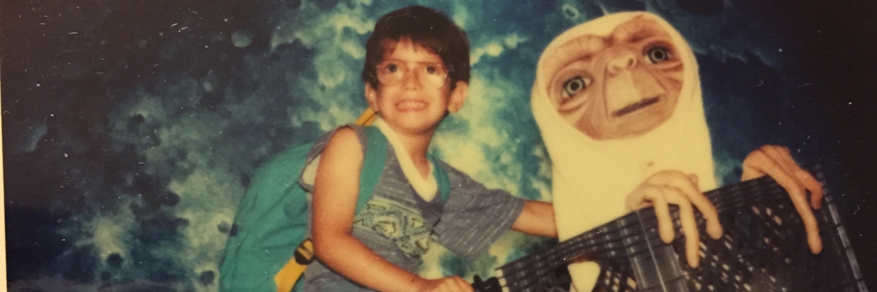 To the 'Weird Kid' With a Disability Going Back to School Jonathan-Joseph as a child.