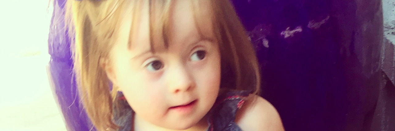 Letter to My Child With Down Syndrome on First Day of School The author's daughter