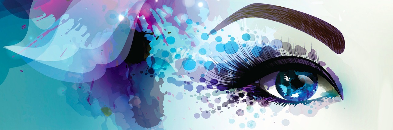 What You Should Know About Living With Physical and Mental Illness Beautiful abstract women with abstract floral element. Part of face.