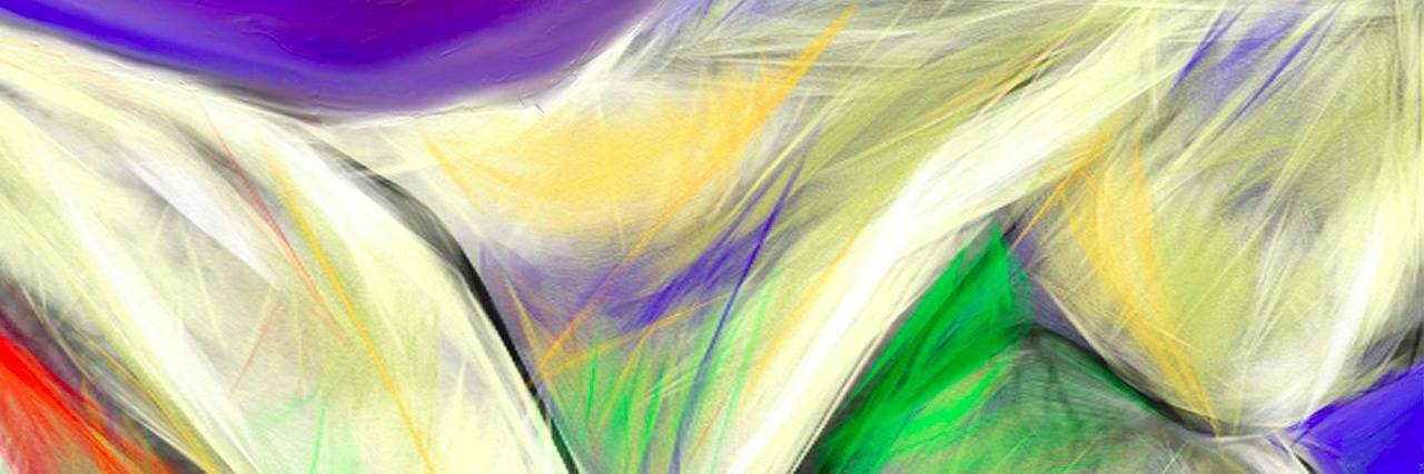 Hidden Advantage of Having a Chronic Illness painting of woman looking over shoulder with colorful sections