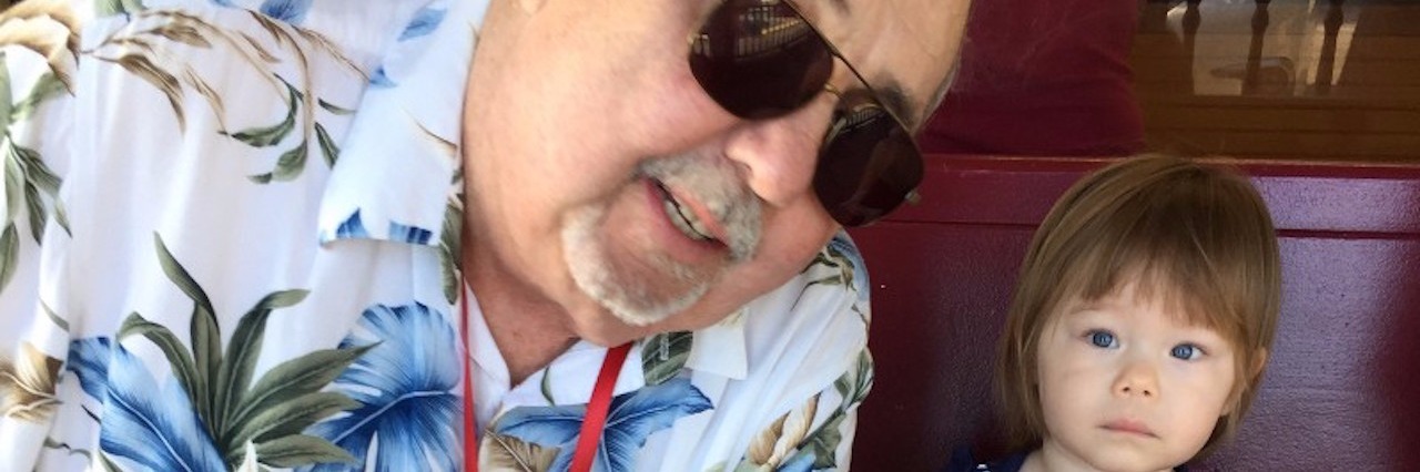 Fighting My Dad's Stage 4 Lung Cancer, and Finding Peace grandpa and granddaughter