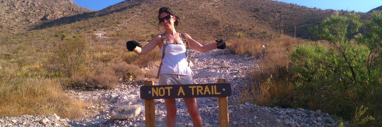 What I Wish I Did to Prepare for Having Transverse Myelitis woman hiking on gravel road