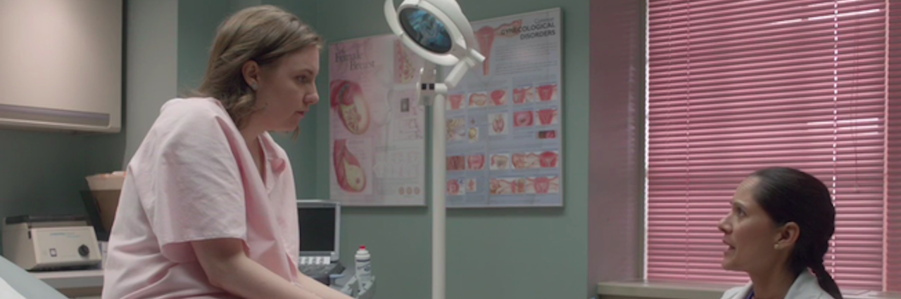 Woman With Crohn's Pitches HBO for Show About Chronically Sick Girls lena dunham in 'girls'