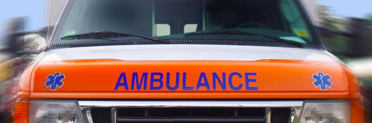 A Letter to the EMT Who Wiped Away My Tears in the Ambulance Front view of an ambulance in motion