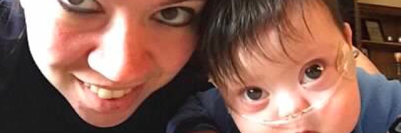 Mom Rewrites ‘I Love You, Stinky Face’ for Son With Down Syndrome Amanda Dickinson and her son, Kaleb