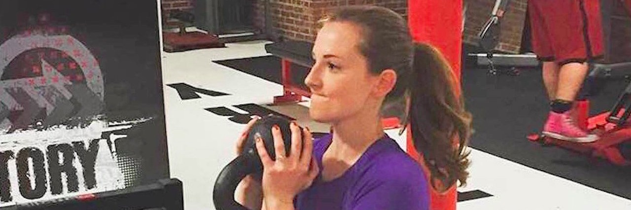 Chronic Illness: Giving My Body the Rest It Needs woman working out in gym