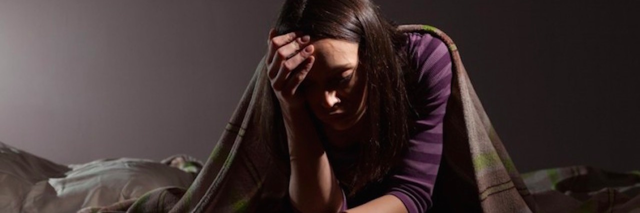 Woman Describes What Her Nights With Multiple Sclerosis Are Like woman can't sleep