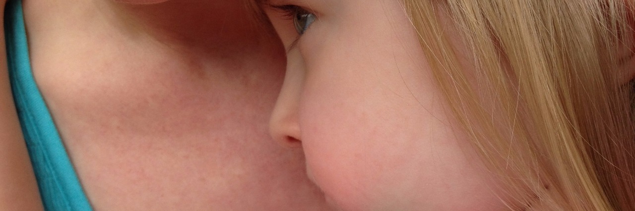 To Those Who Pity My Daughter's Condition Dyan holding her daughter