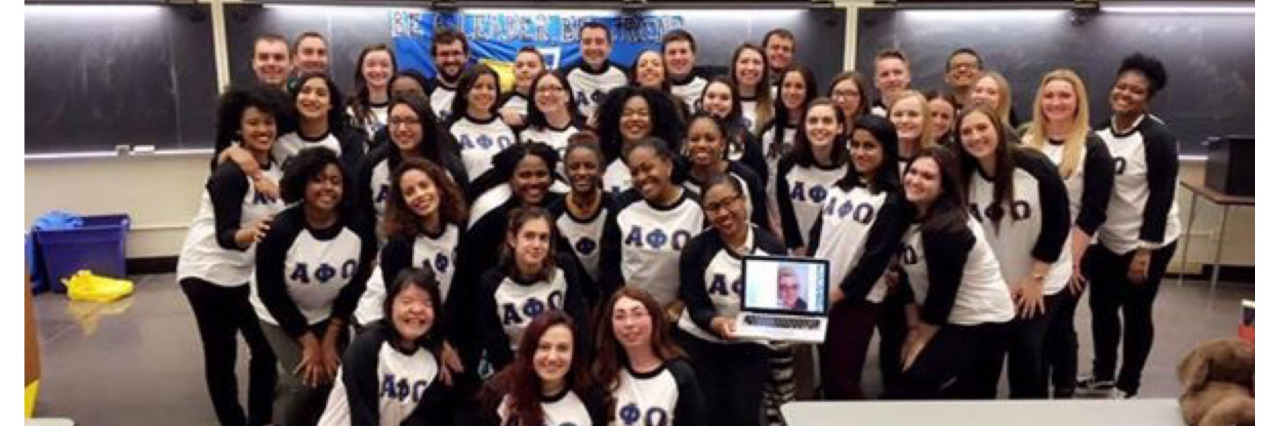 Joining Alpha Phi Omega Helped Me Gain Confidence With Apert Syndrome Alpha Phi Omega.