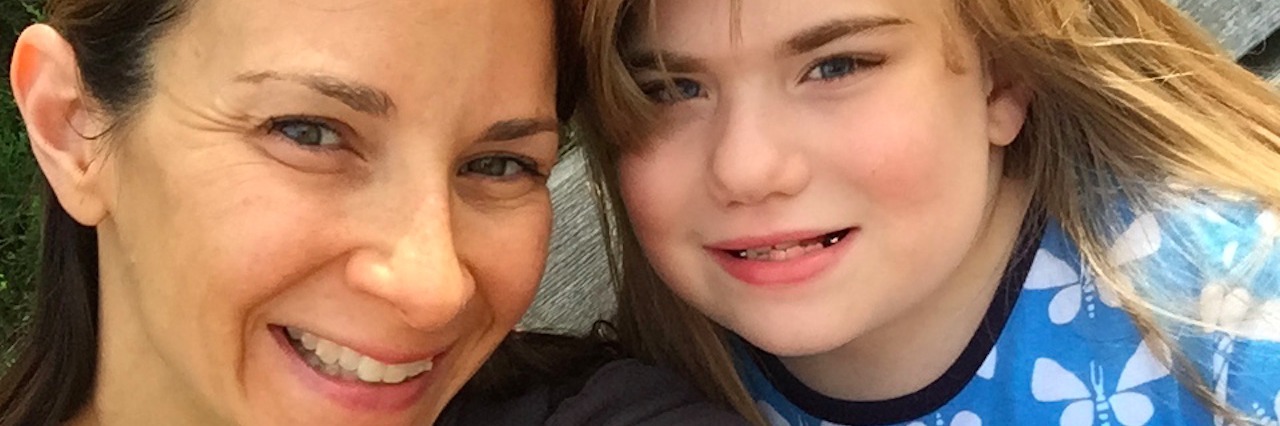 When Inclusion Isn't Working for Your Child With Special Needs Jennifer and her daughter.