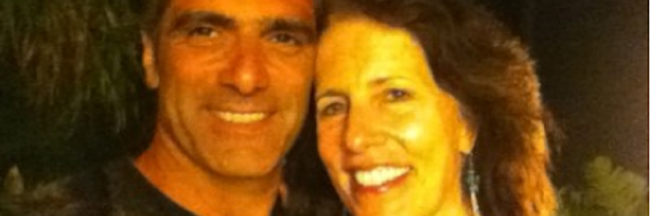 The People Who Fill the Void in My Life After My Partner's Suicide Couple smiling for camera